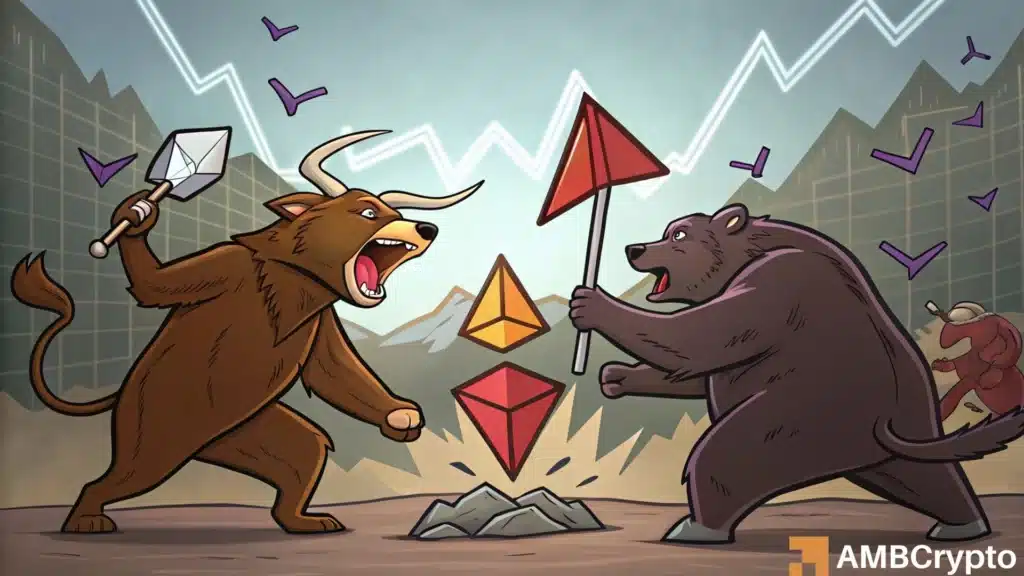 Ethereum whales sell $321 mln in 60 seconds! Still, a tough battle remains