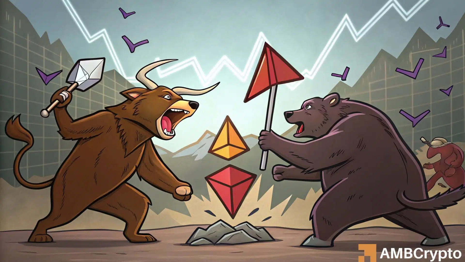 Ethereum whales sell $321 mln in 60 seconds! Still, a tough battle remains