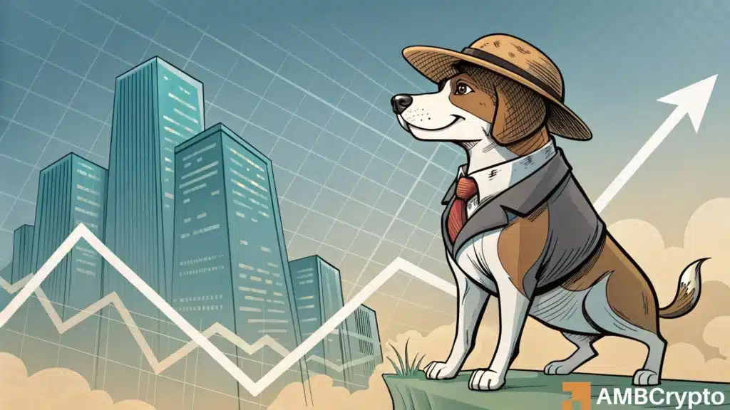 Dogwifhat breaks month-long slump with 21% rally – Can THIS ride WIF to $1?
