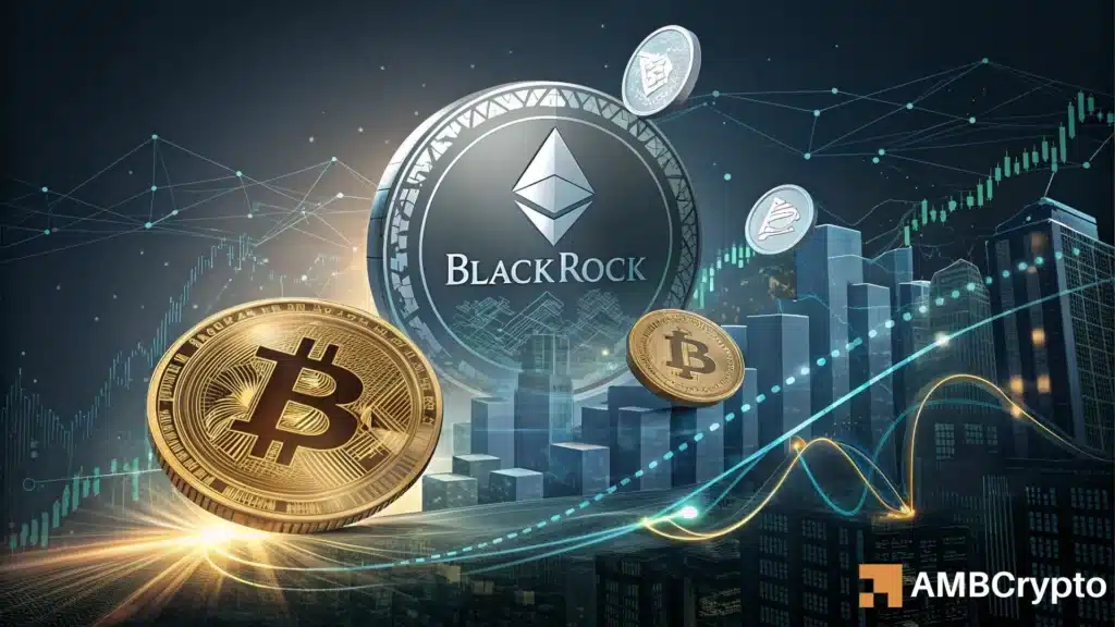 BlackRock buys $357 mln in BTC, ETH amid shifting whale sentiment