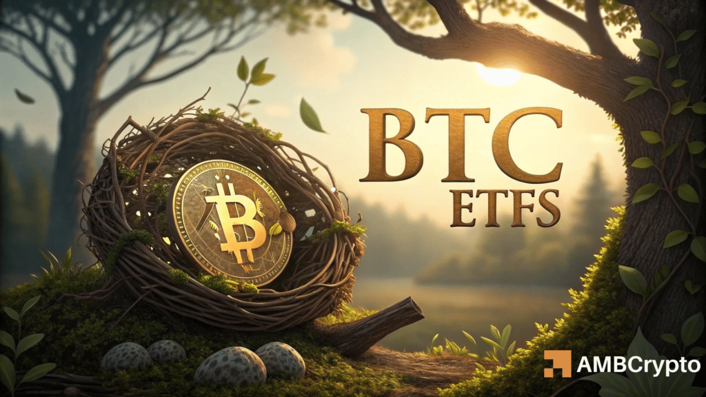 ETF giants hold 6% of Bitcoin - But $73K could break their patience