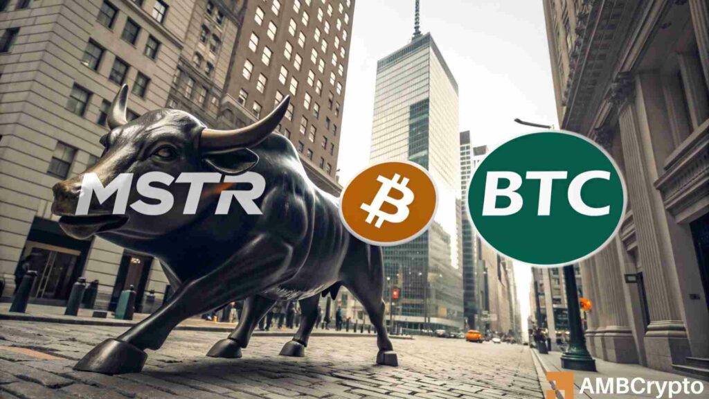 Strategy's MSTR stock leads with 5% gains thanks to bold capital moves, Bitcoin's recovery