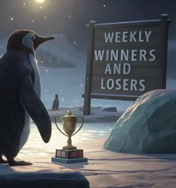 crypto weekly winners and losers