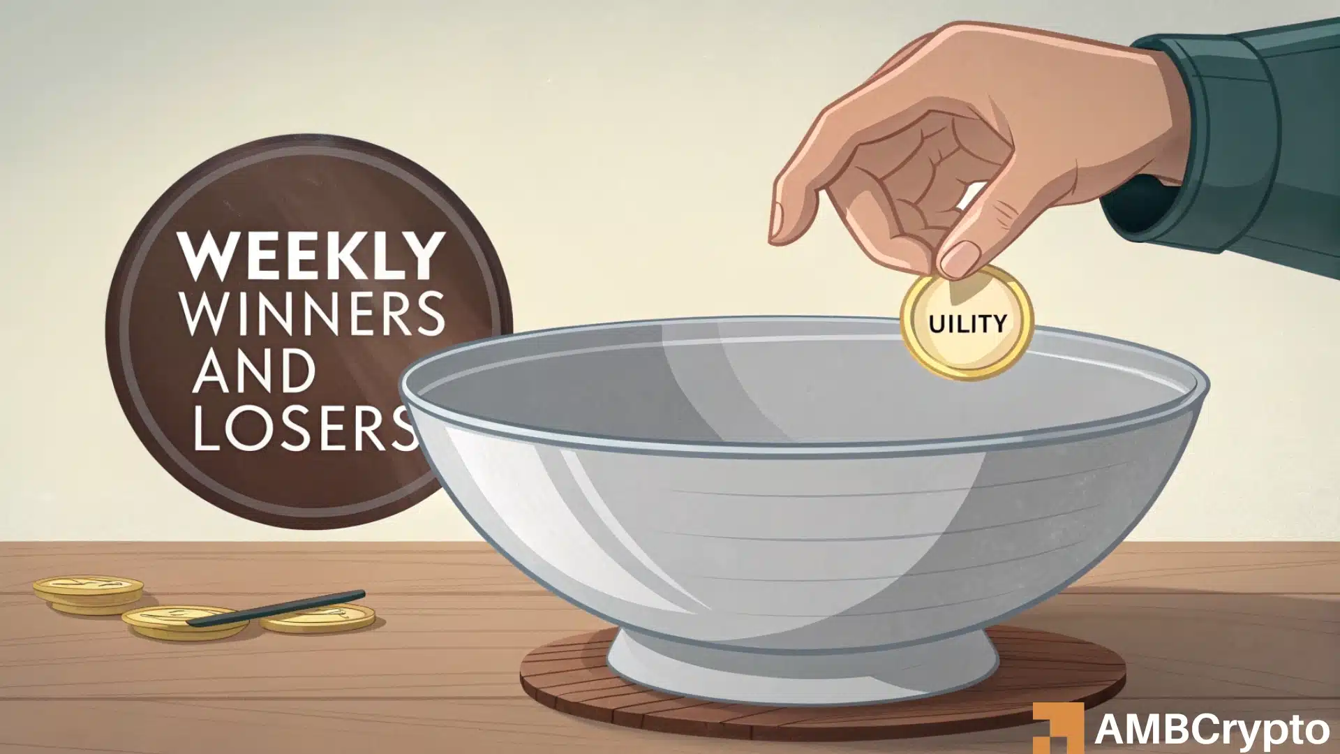 Crypto weekly winners and losers