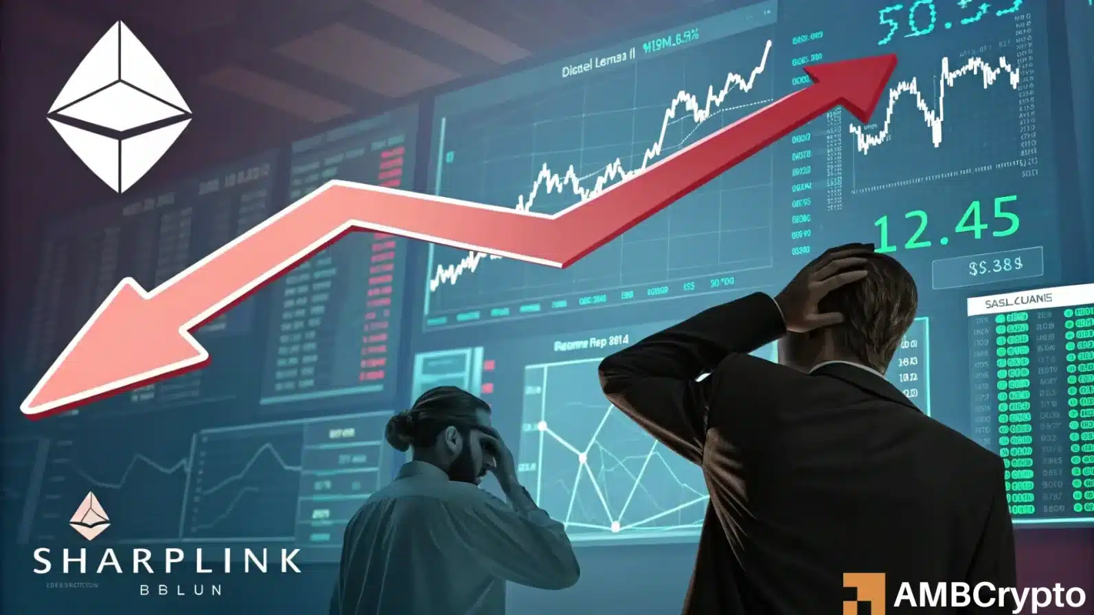 Sharplink stock crashes 73% - But $1B Ethereum bet could flip the script