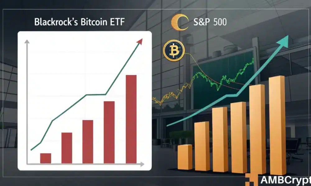BlackRock’s Bitcoin ETF just outperformed its core S&P 500 fund in revenue
