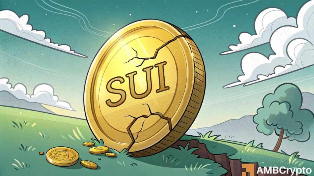 SUI's $164 mln token unlock triggers sell-off fears: Price crash ahead?