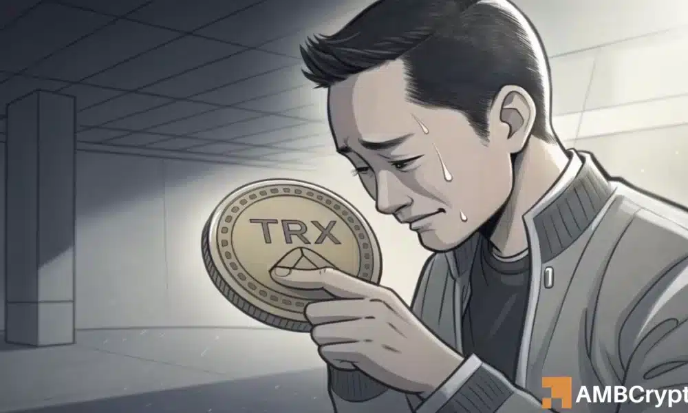 TRX revenue hits 4-year low as 5 mln exits TRON – Is a deeper dump underway?