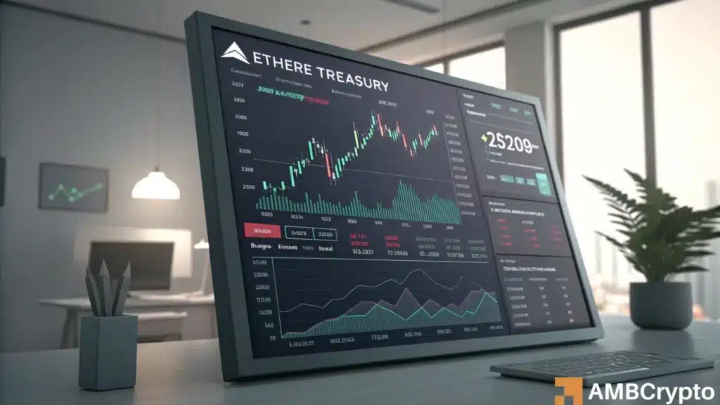 Ether treasury company's shares surge after Peter Thiel's 9% stake announcement