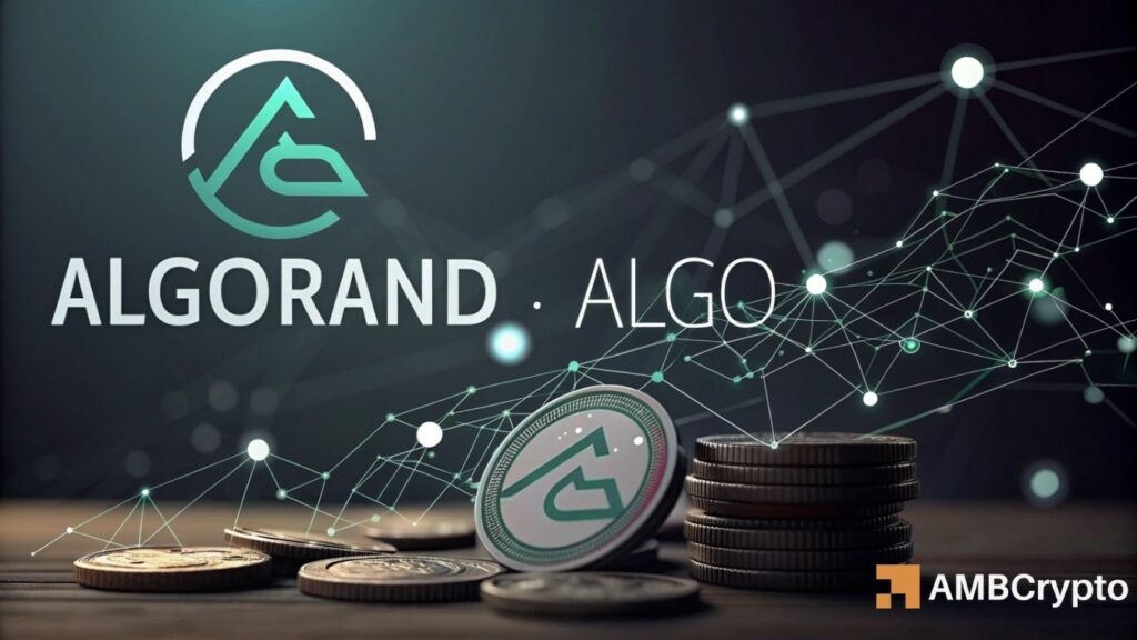 Algorand's adoption surges 62% — Can ALGO's price finally break out or fall to...