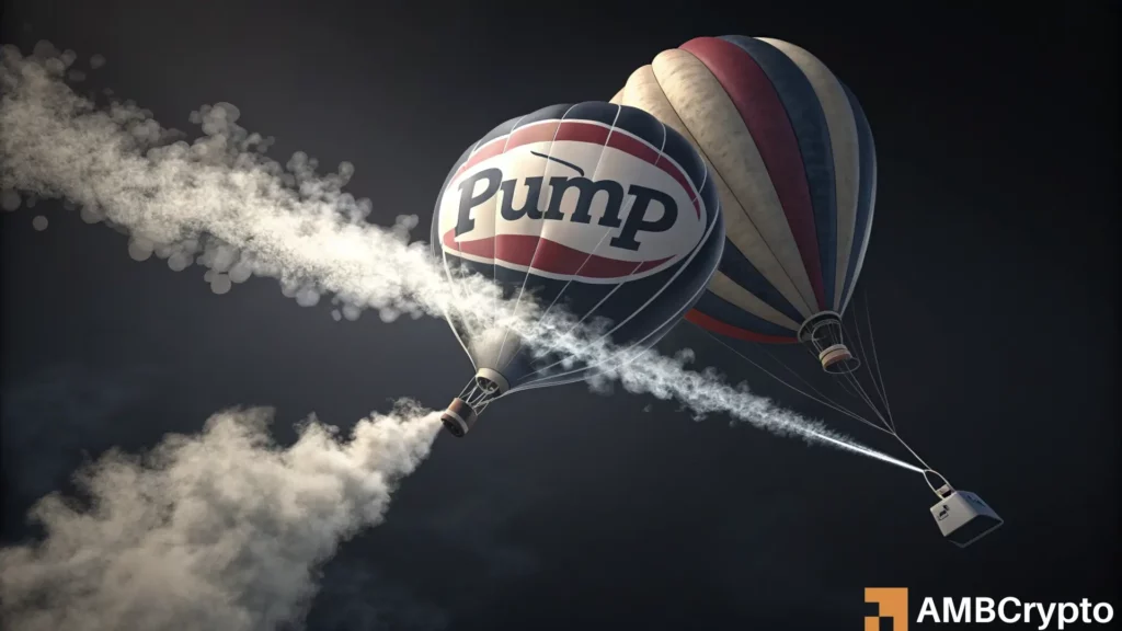 No airdrop, heavy selling - PUMP might faces 27% more downside risk