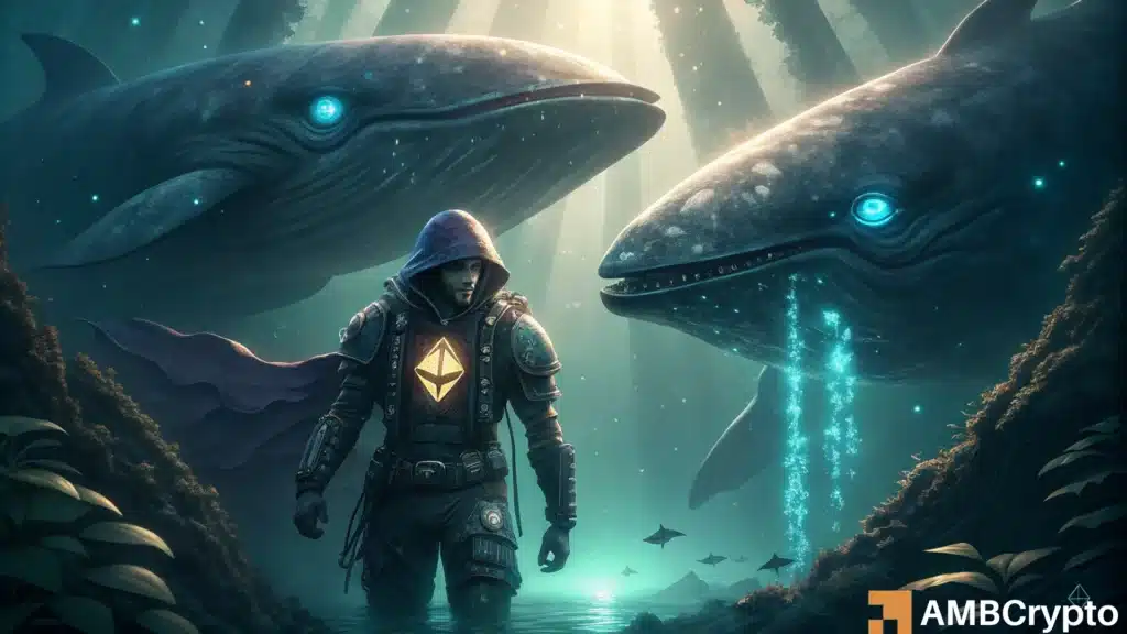 Is Ethereum being boxed in below $4K - Strategically, by whales?