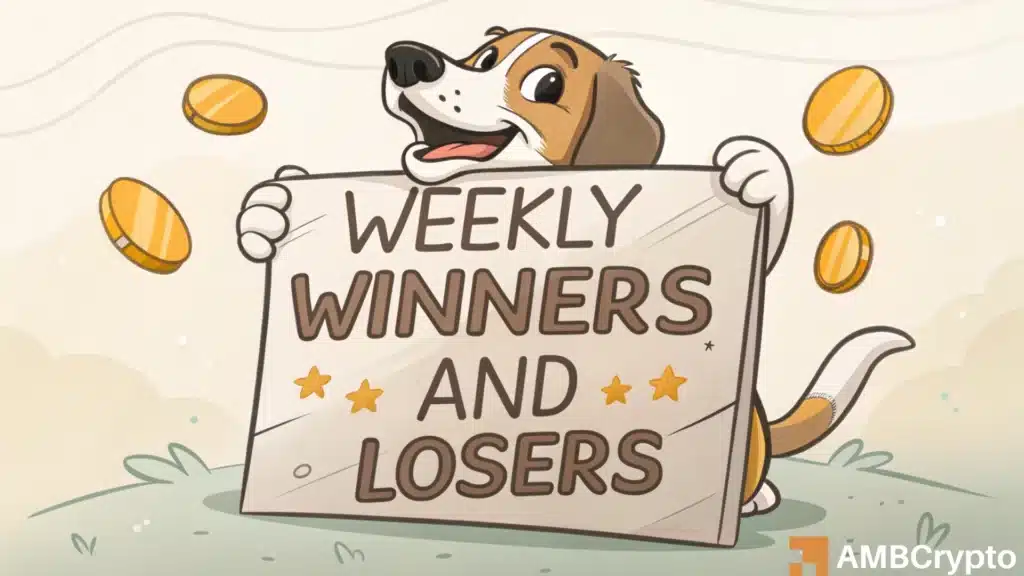 Crypto market’s weekly winners and losers – BONK, PENGU, PI, KAIA