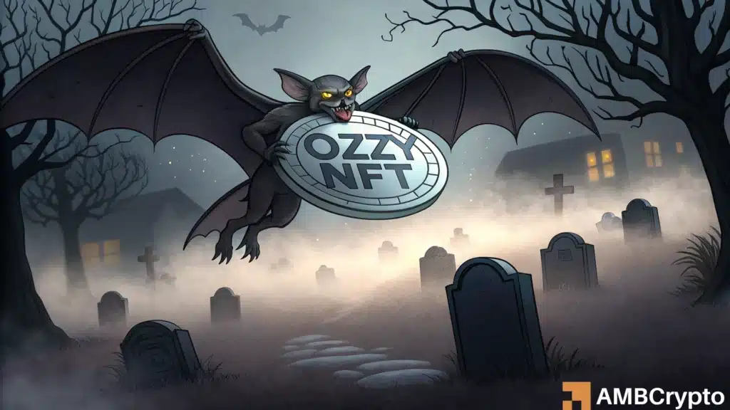 CryptoBatz - Ozzy NFT spikes 427% after death, before crashing back to Earth