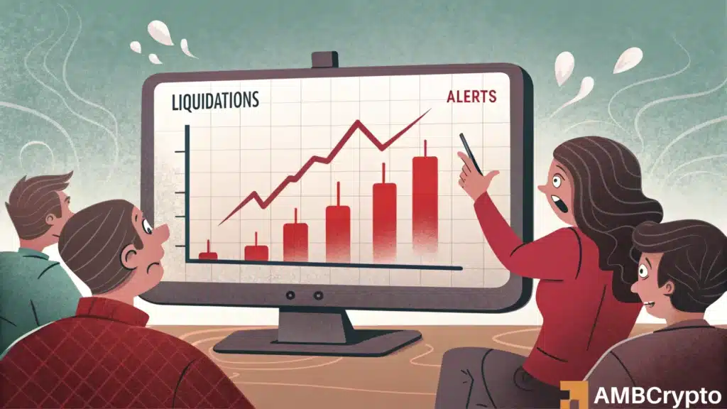 $13 million in crypto liquidations after altcoin leverage hits all-time high - Details