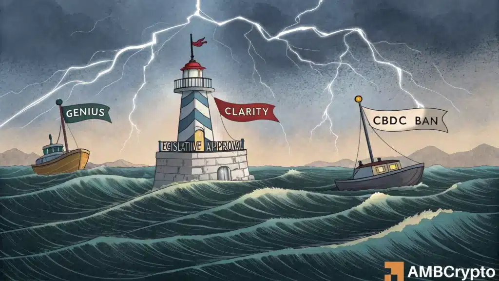 US House fails to advance GENIUS, CLARITY, and anti-CBDC acts to a floor vote