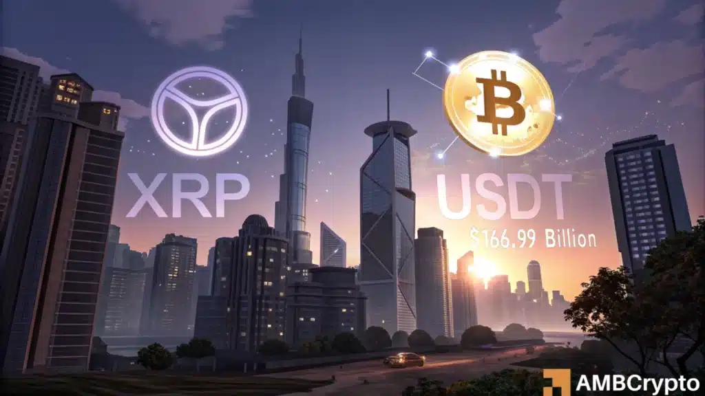 XRP flips USDT market cap