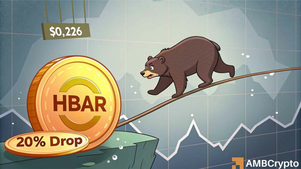 Hedera traders, brace for HBAR's 20% price drop ONLY IF…