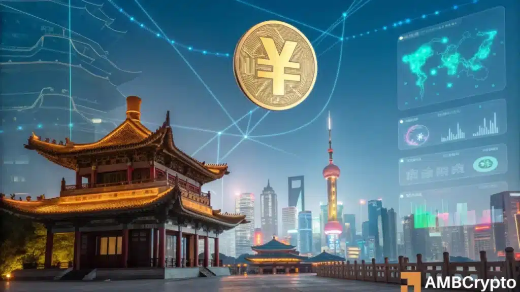 China crypto change