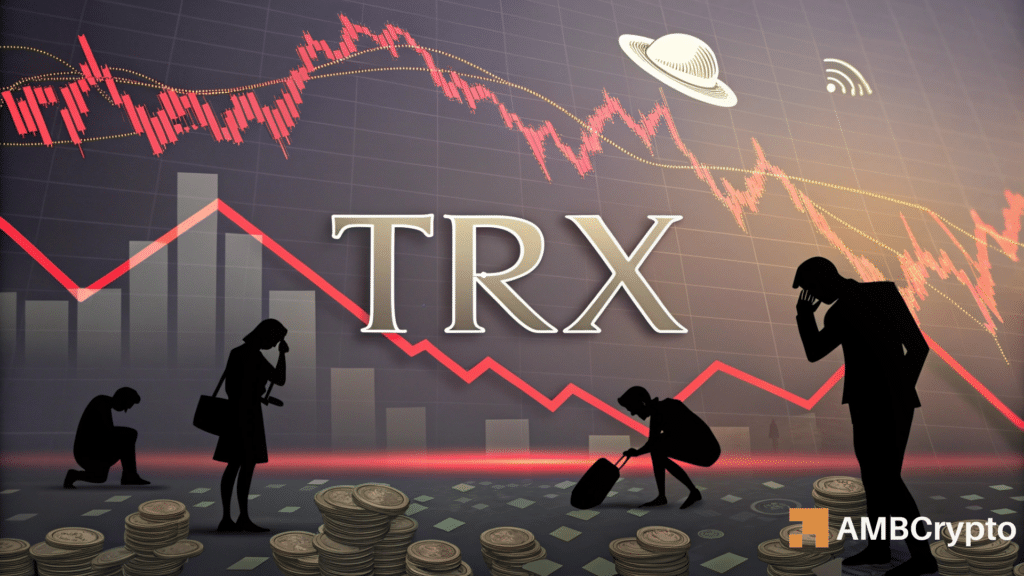 TRX hits $0.42, but how Tron's profit-takers may pull price back