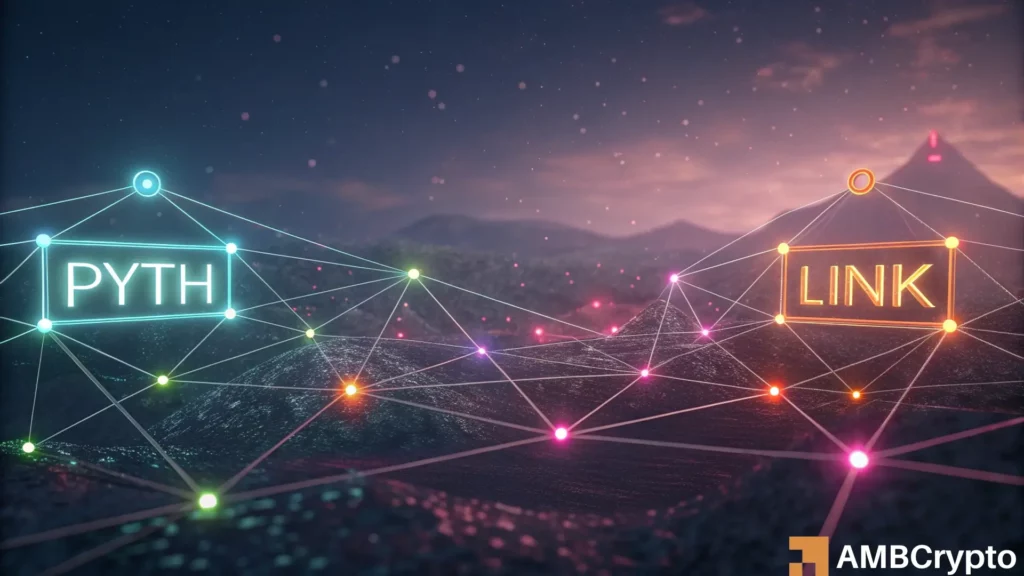 U.S government taps blockchain - Here's why PYTH's price rallied and LINK's didn't!
