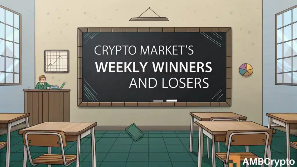 Crypto Market Weekly Winners and Losers