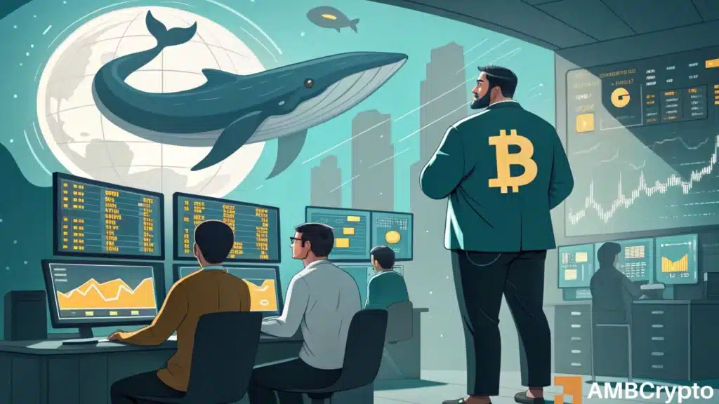 Bitcoin slides 5%, whales take profits - Is it time to sell, or should you wait?