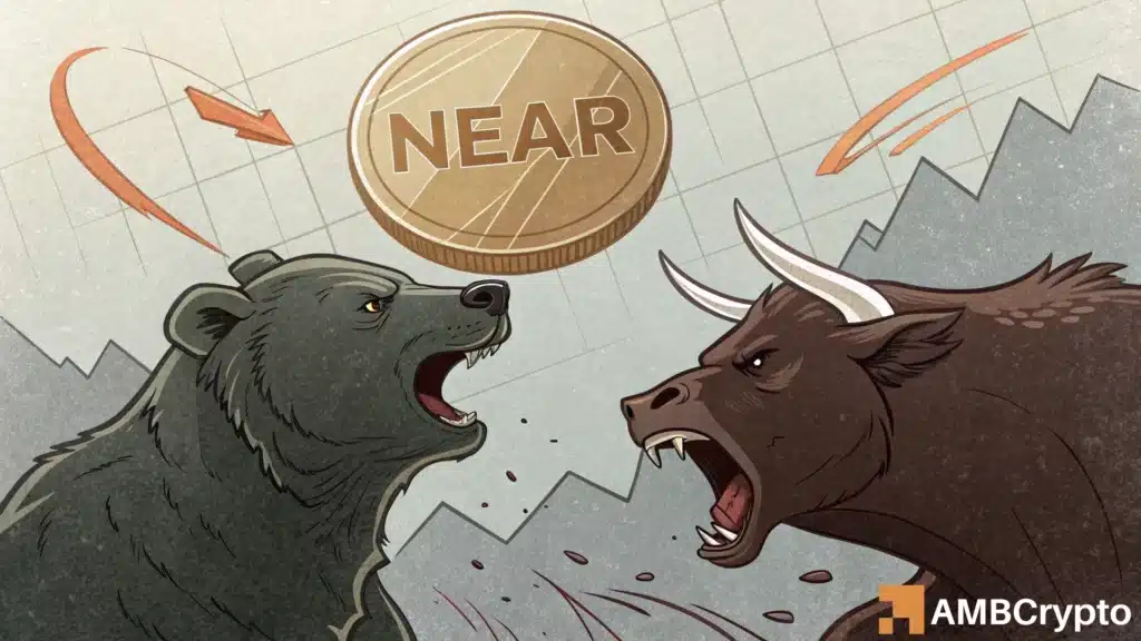 NEAR price rallies as on-chain users drive $19M TVL surge but spot sell-off poses risk