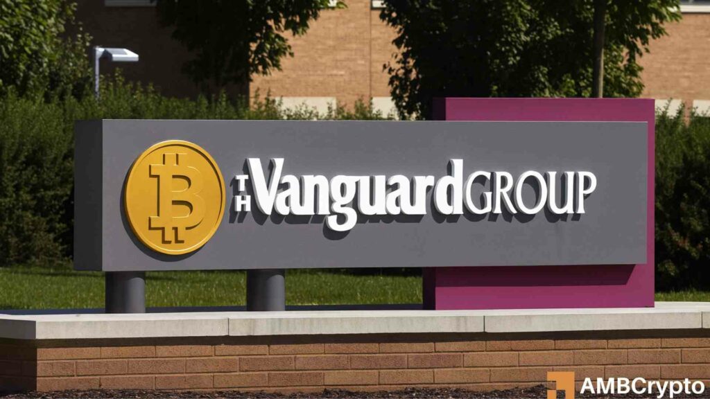 Vanguard crypto