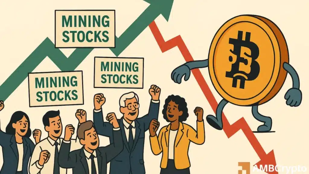 Bitcoin vs Bitcoin mining stocks - Where should you put your money right now?