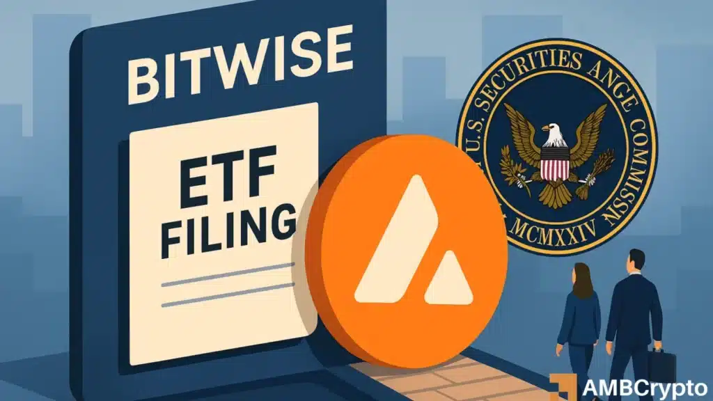 Bitwise Files S-1 for Avalanche ETF