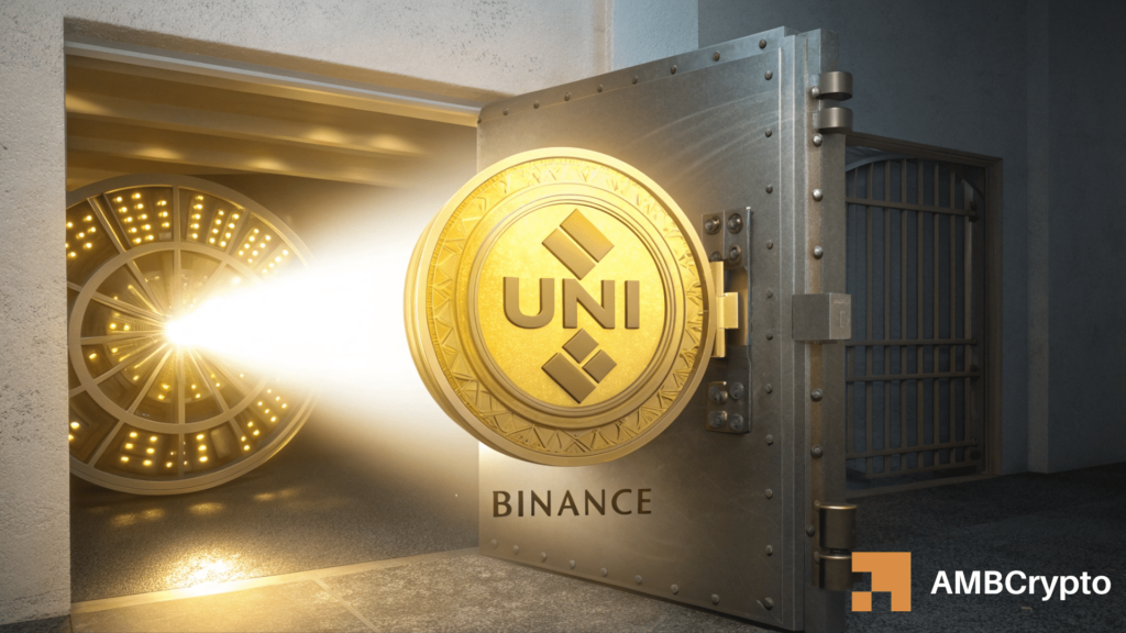 UNI’s $9.18 support tested: Will whales sink or save Uniswap?