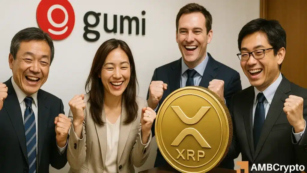 Japanese gaming firm Gumi bets $17 mln on XRP, skips Ethereum: Here’s why