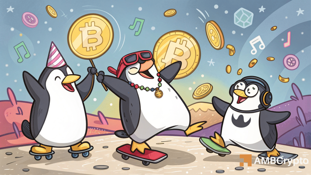 PENGU holders hit 868K as supply shrinks - Is this a sign of caution?