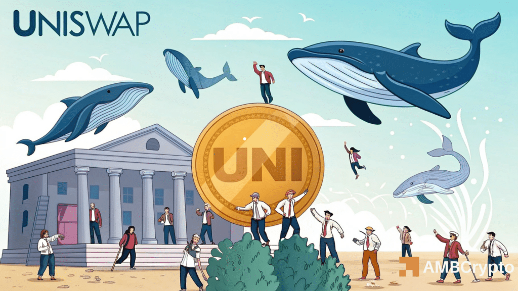 Whales pull Uniswap off exchanges: Is a bullish reversal near?