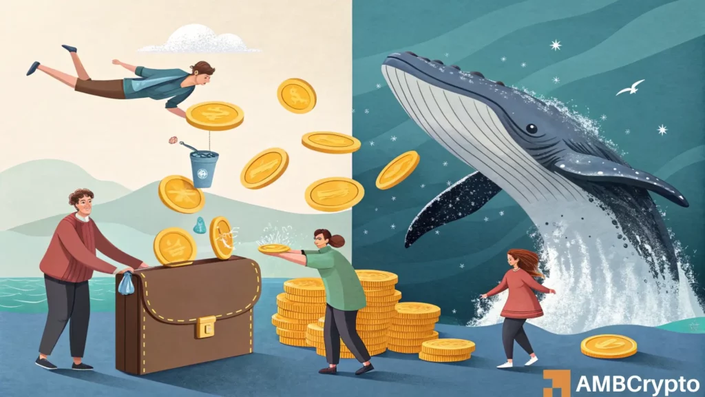 Morpho whale activity sparks $2 price dip concern