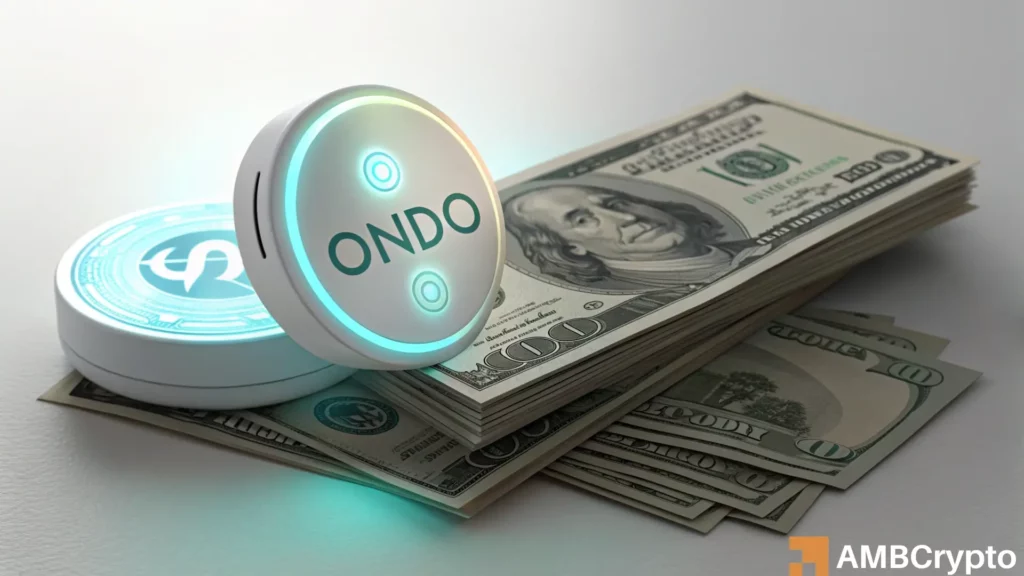 ONDO Climbs on Fidelity FDIT News, Traders Eye $1.17 Range High