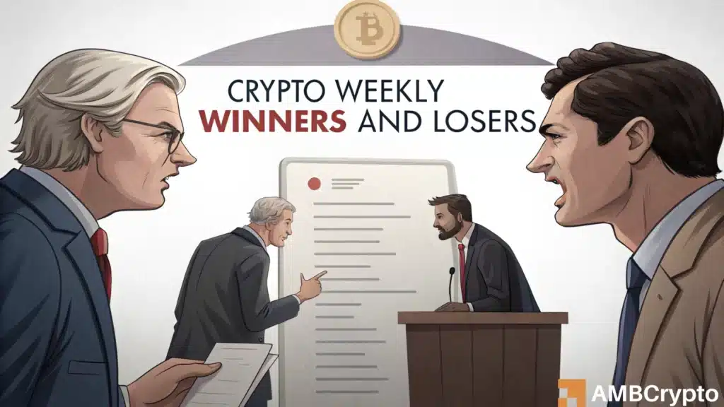Crypto market’s weekly winners and losers – PUMP, ZEC, PI, CRO