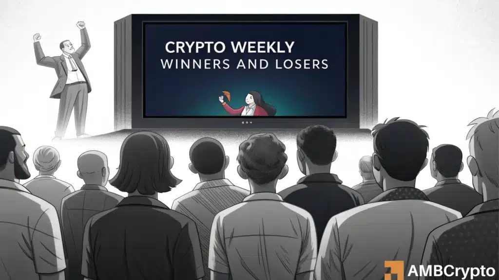 Crypto market’s weekly winners and losers – MYX, WLD, CRO, WLFI