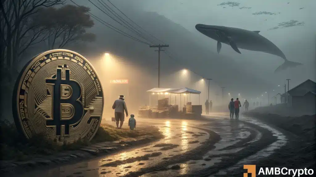Bitcoin goes quiet as whales vanish from the chart