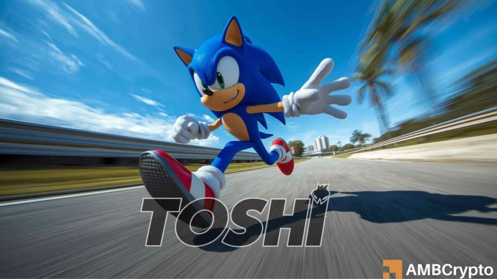TOSHI price rallies 40% in a day- Will the memecon hold the gains?   