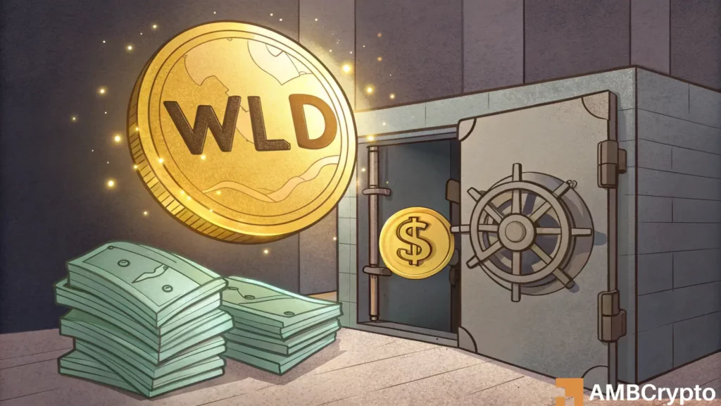 Worldcoin Treasury push sparks 100% price gains, but how far is the ATH now?