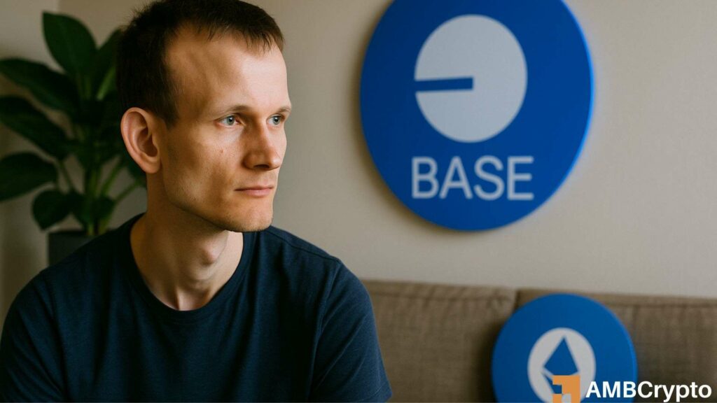 'Base can’t rug users'- Vitalik Buterin defends Ethereum L2 amid criticism