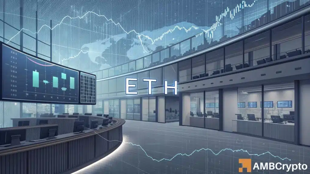 Ethereum investors split as institutions sell and smart money goes long