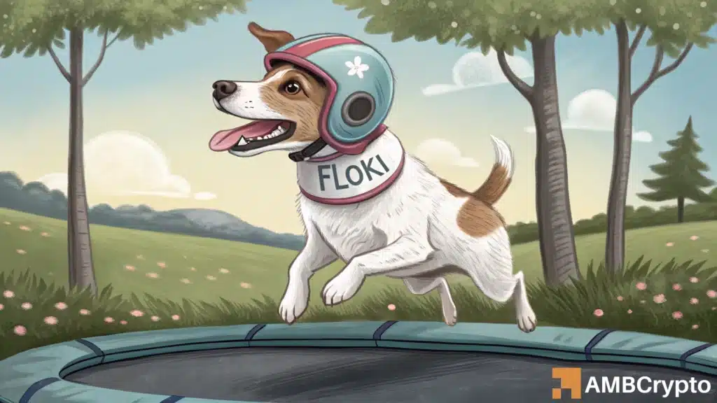 FLOKI rockets to a new high, but bull trap warnings emerge