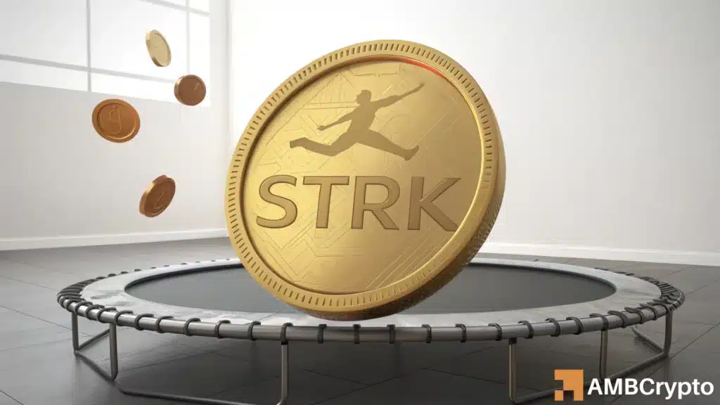 STRK price rally faces key resistance as on-chain activity hits record highs