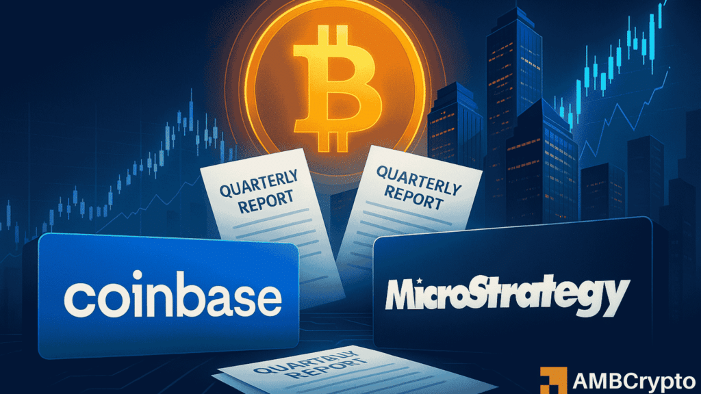 Coinbase and Strategy post record Q3 earnings — Both double down on Bitcoin holdings