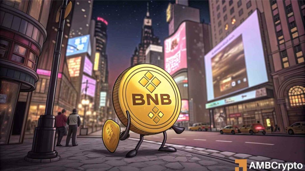 Binance Coin - Will THIS bearish signal push BNB to $900 next?