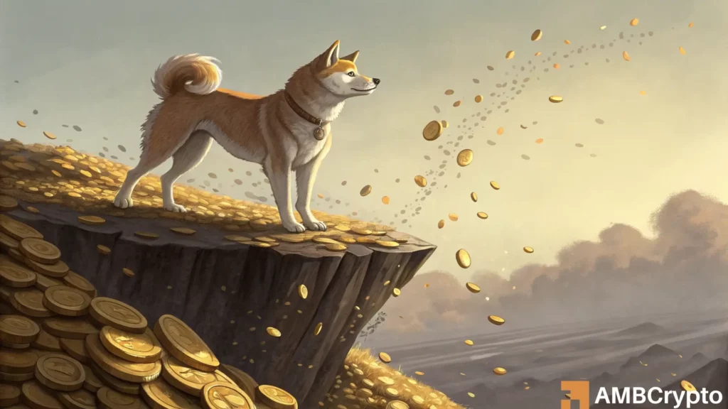 Dogecoin - Another 18% price drop may be on the cards because...
