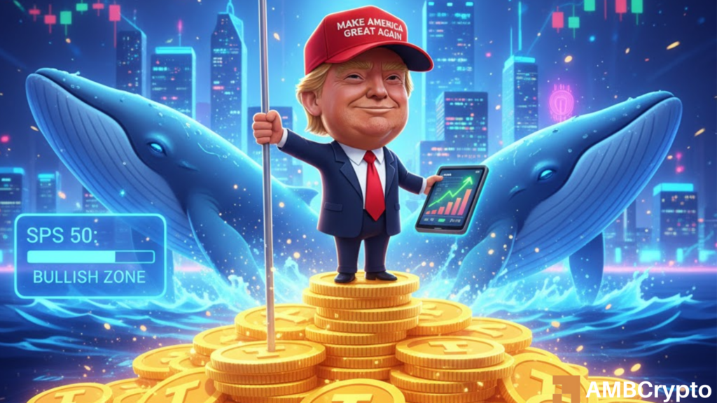 TRUMP on the rise - Are these 2 reasons behind the memecoin's surge?